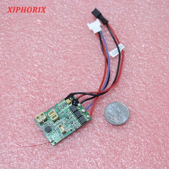 Picture of SPEKTRUM AS6410NBL DSM2 DSMX 6-Channel AS3X Receiver with Brushless ESC