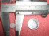 Picture of Module 0.3 28 teeth plastic  gear,  interference fit 1.0mm shaft