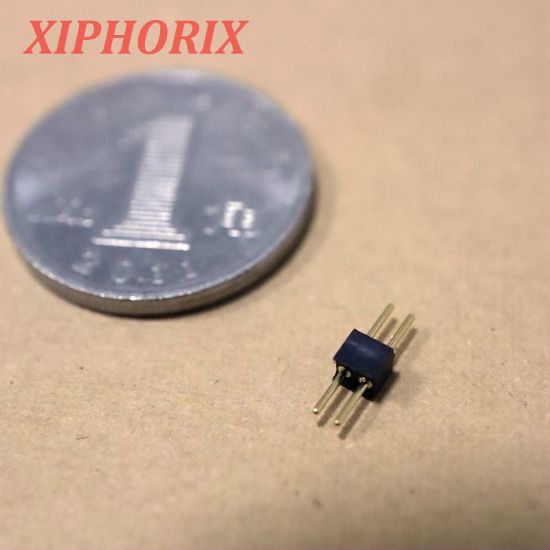 Picture of 1.27 mm Pitch 2P/3P Round Single Male and Female Pin Header Connector 